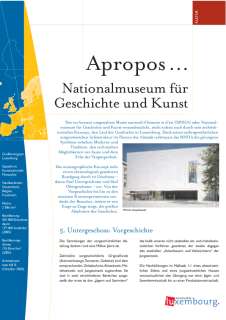 à propos Langues Fr, Apropos... Nationalmuseum für Geschichte und Kunst