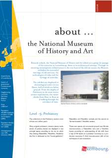 à propos Langues Fr, about… the National Museum of History and Art