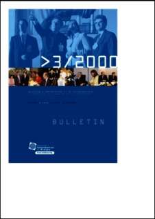 int.xpd, Bulletin d'information et de documentation 3/2000