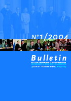 Bulletin d'information et de documentation 1/2004