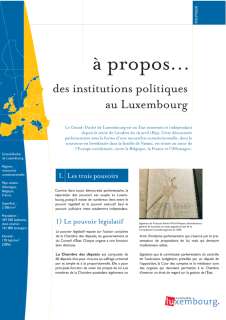 à propos... des institutions politiques au Luxembourg