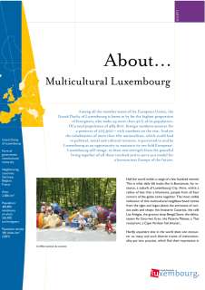 About... Multicultural Luxembourg