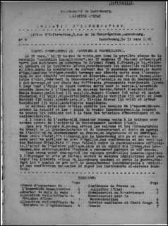 Bulletin d'information n° 4/1945