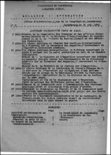 Bulletin d'information n° 7/1945