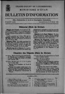Bulletin d'information n° 2/1946