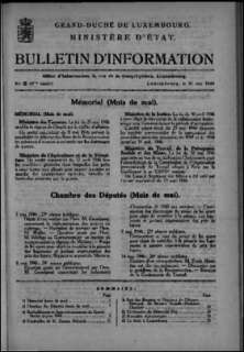 Bulletin d'information 5/1946