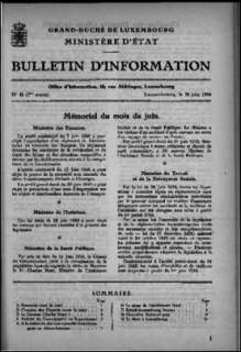 Bulletin d'information 6/1946