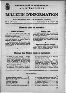 Bulletin d'information 11/1948