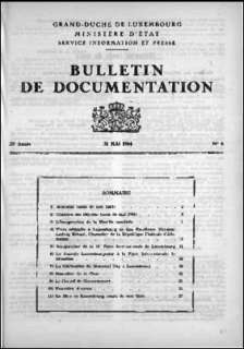 Bulletin de documentation n° 6/1964