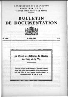 Bulletin de documentation 4/1966