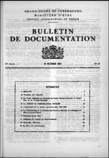 , Bulletin de documentation 12/1967