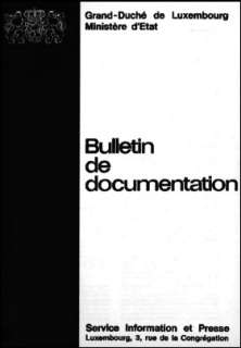 Bulletin de documentation 6/1972