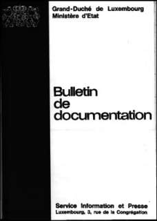 , Bulletin d'information 7/1973