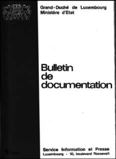 Bulletin de documentation 4/1976