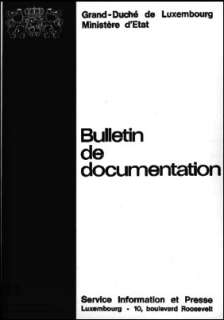 Bulletin de documentation 13/1977