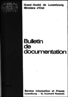 Bulletin de documentation 7/1978