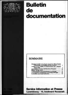 , Bulletin de documentation 6/1988