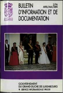, Bulletin d'information et de documentation 2/1996