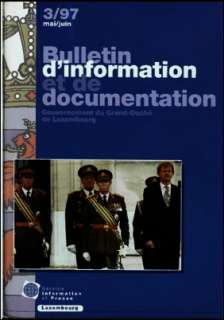 Bulletin d'information et de documentation 3/1997