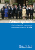 Bulletin "Édition spéciale: Élections législatives et européennes 2004"