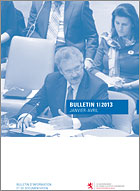 Bulletin d'information et de documentation 1/2013